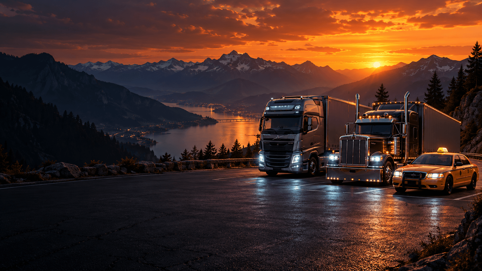 Huxxi Roleplay artwork for Euro Truck Simulator 2 and American Truck Simulator